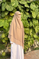 Load image into Gallery viewer, Sand Georgette Khimar
