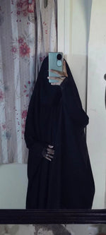 Load image into Gallery viewer, Premium Irani Sleeves Lace Chadar Fabric - Firdaus Matte Finish