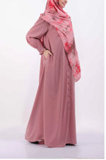 Load image into Gallery viewer, Elastic Cuff Simple Abaya