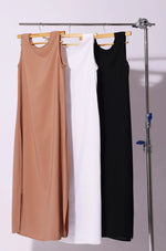 Load image into Gallery viewer, Essential Sleeveless Inner Slip Dress – 3 Colors
