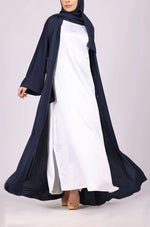 Load image into Gallery viewer, Navy Blue Zoom Abaya