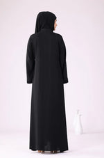 Load image into Gallery viewer, Black Zoom Abaya