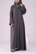 Load image into Gallery viewer, Grey Zoom Abaya