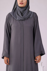 Load image into Gallery viewer, Grey Zoom Abaya