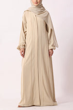 Load image into Gallery viewer, Simple Pleated Abaya
