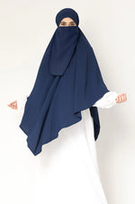 Load image into Gallery viewer, Khimar Single Layer Persian Blue
