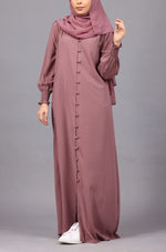 Load image into Gallery viewer, Elastic Cuff Simple Abaya

