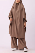 Load image into Gallery viewer, Modest Two-Piece Jilbab Set for Women
