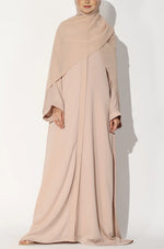 Load image into Gallery viewer, Peach Zoom Abaya
