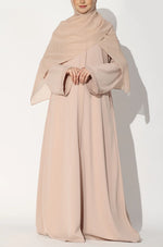 Load image into Gallery viewer, Peach Zoom Abaya
