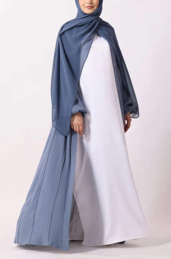Simple Pleated Abaya