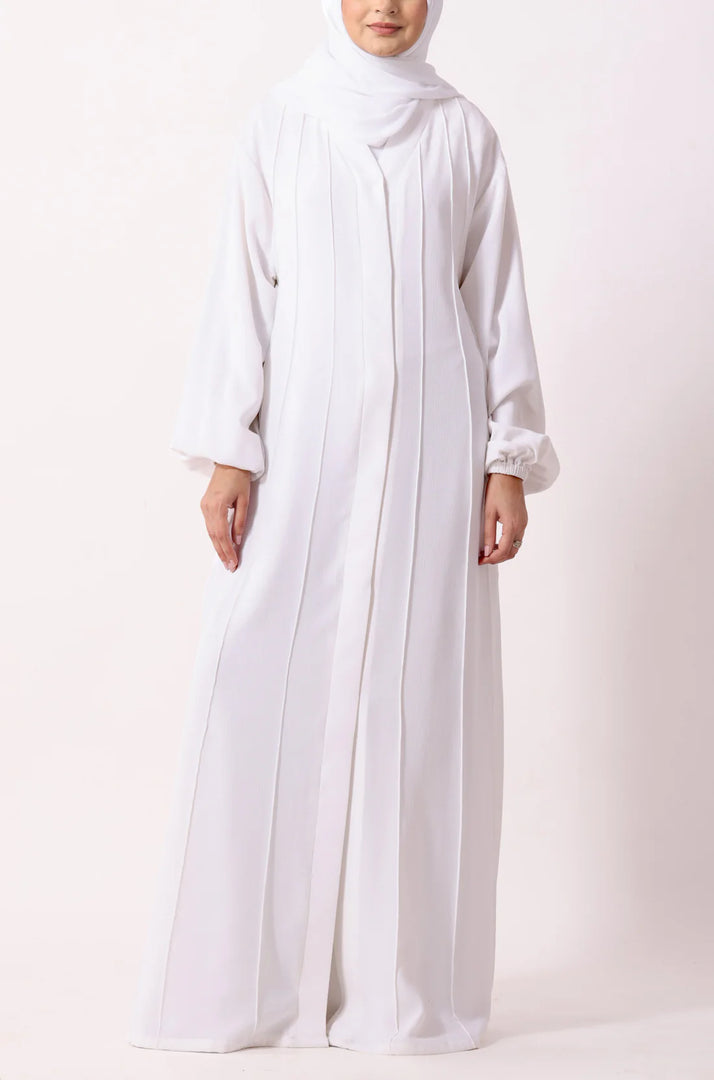 Simple Pleated Abaya