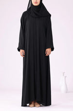 Load image into Gallery viewer, Black Zoom Abaya
